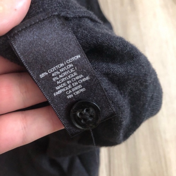 RW&CO. Grey Button-Up Sweater Vest - Picture 5 of 6